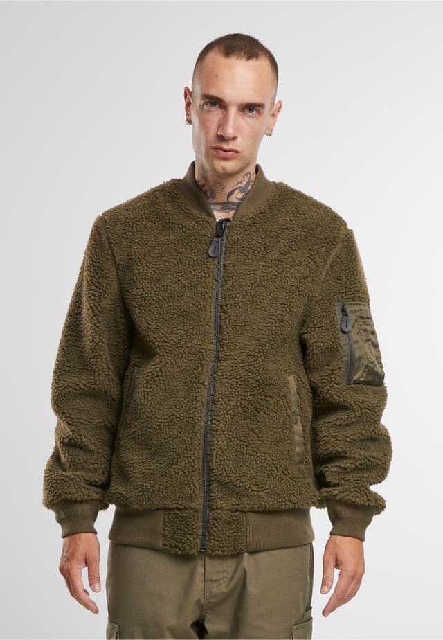 Brandit Allwetterjacke »Brandit MA1 Sherpa Jacket« 1 Stk. tlg. ohne Kapuze