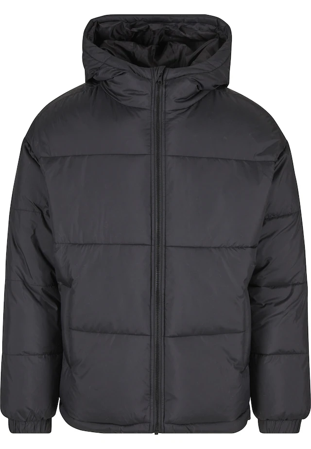 URBAN CLASSICS Allwetterjacke »Urban Classics Basic Jacket With Hood« 1 Stk. tlg. mit Kapuze