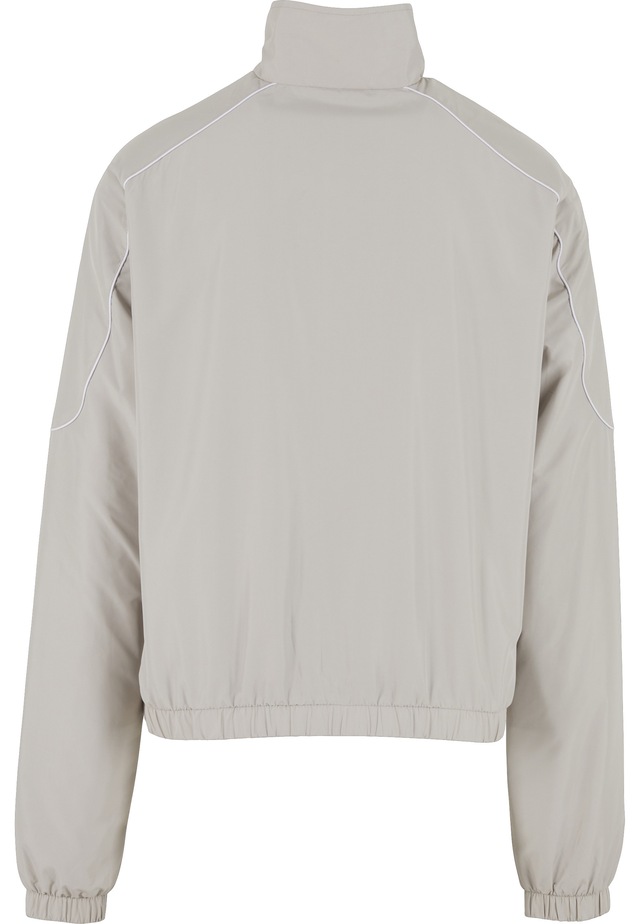 URBAN CLASSICS Trainingsjacke »Urban Classics Piped Panel Trackjacket« 1 Stk. tlg. ohne Kapuze