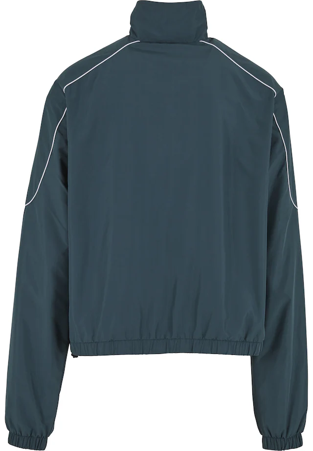 URBAN CLASSICS Trainingsjacke »Urban Classics Piped Panel Trackjacket« 1 Stk. tlg. ohne Kapuze