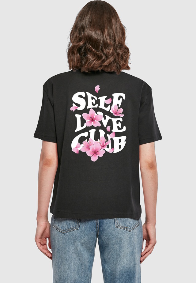 Miss Tee Kurzarmshirt »Miss Tee Damen Self Love Club Tee« 1