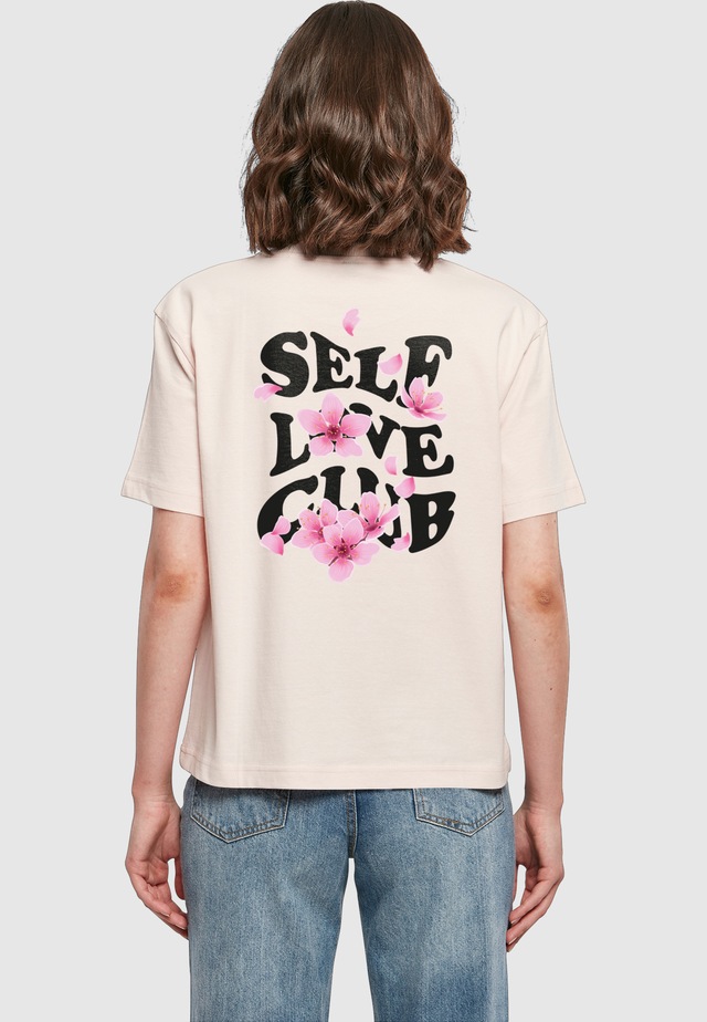 Miss Tee Kurzarmshirt »Miss Tee Damen Self Love Club Tee« 1