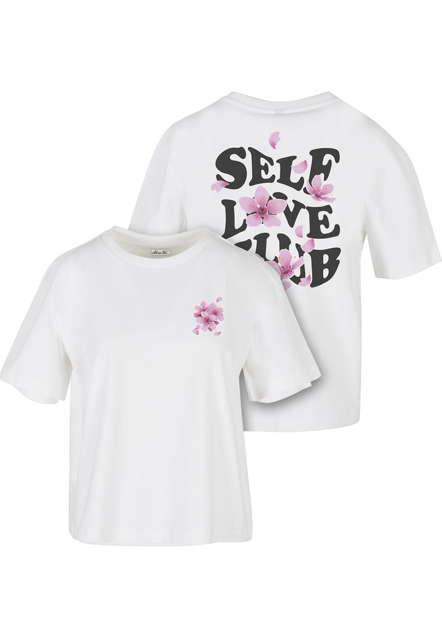 Miss Tee Kurzarmshirt »Miss Tee Damen Self Love Club Tee« 1