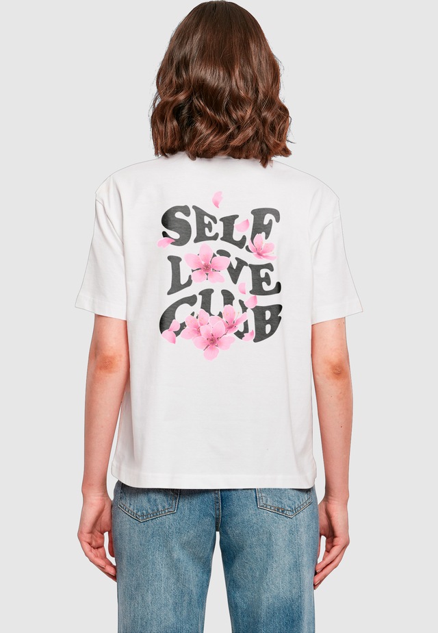 Miss Tee Kurzarmshirt »Miss Tee Damen Self Love Club Tee« 1