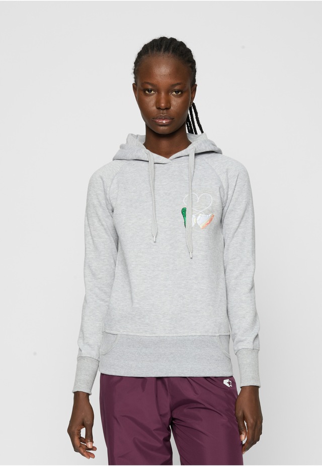 MisterTee Rundhalspullover »MisterTee Herren Damen Ladies Kicks Love EMB Hoody« 1 Stk.
