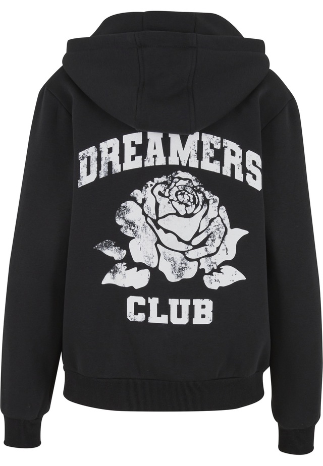 Miss Tee Sweatjacke »Miss Tee Romantic Dreamers Ladies Fluffy Zip Hoody«