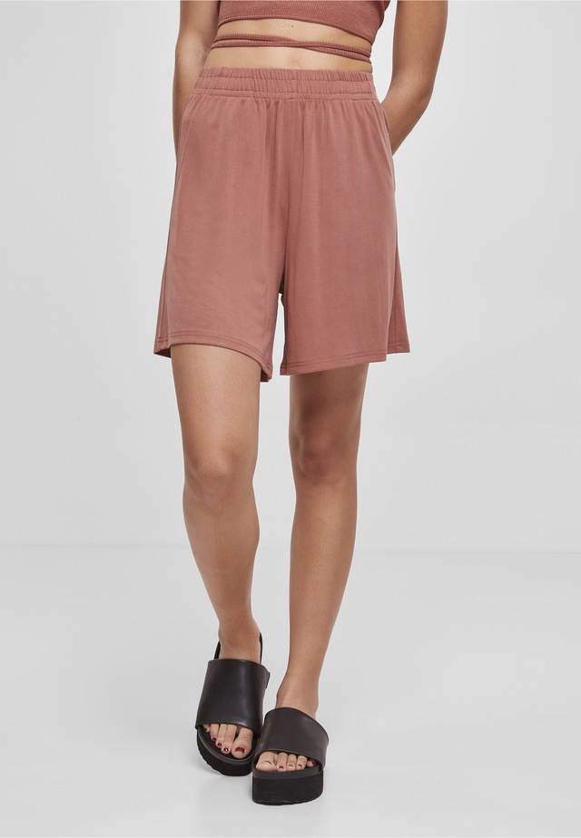 URBAN CLASSICS Stoffhose »Urban Classics Damen Ladies Modal Shorts«