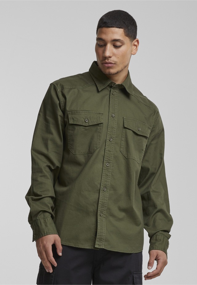 Brandit Langarmhemd »Brandit Herren Flanellshirt« 1 Stk.