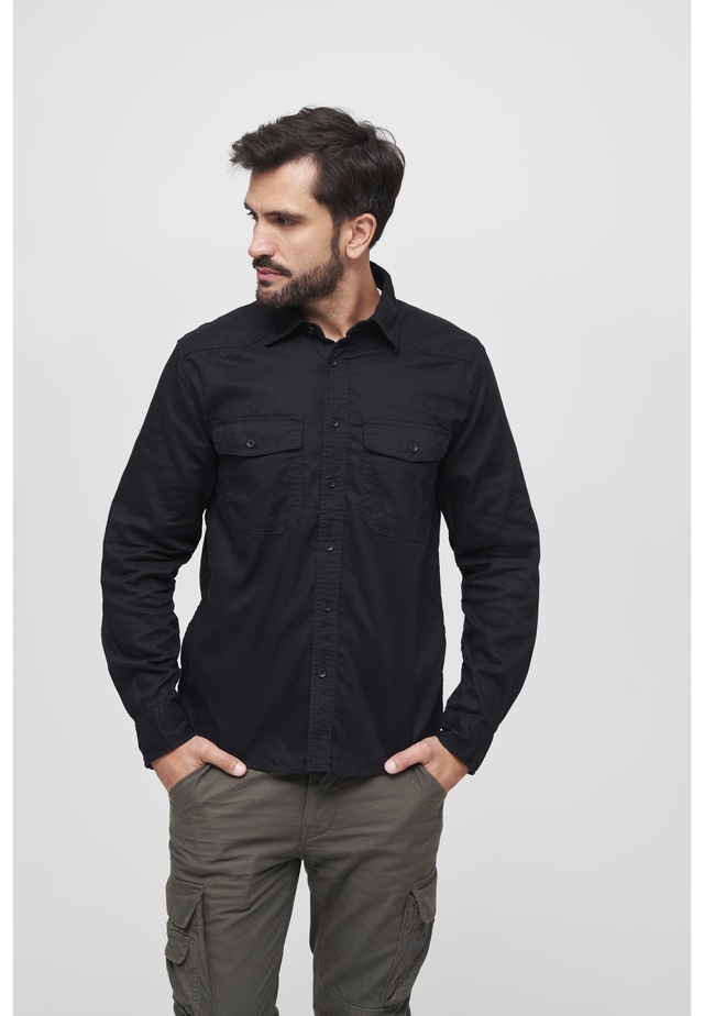 Brandit Langarmhemd »Brandit Herren Flanellshirt« 1 Stk.