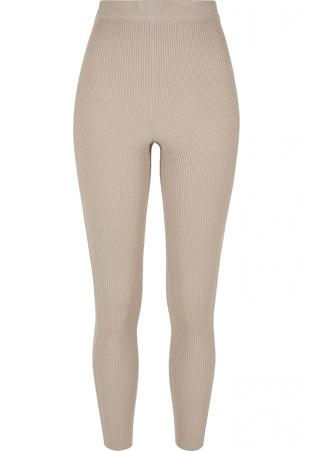 URBAN CLASSICS Leggings »Urban Classics Damen Ladies Rib Knit Leggings«