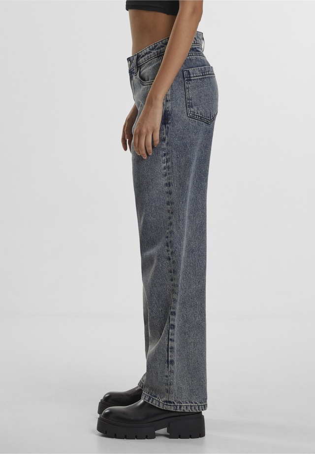 URBAN CLASSICS Bequeme Jeans »Urban Classics Ladies Mid Waist 90´s Jeans«