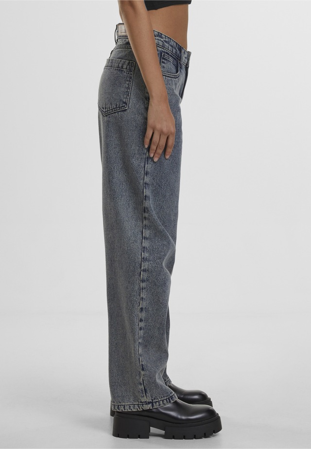 URBAN CLASSICS Bequeme Jeans »Urban Classics Ladies Mid Waist 90´s Jeans«