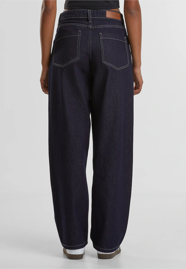 URBAN CLASSICS Bequeme Jeans »Urban Classics Ladies Mid Waist 90´s Jeans«