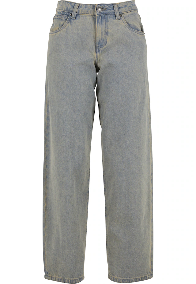 URBAN CLASSICS Bequeme Jeans »Urban Classics Ladies Mid Waist 90´s Jeans«