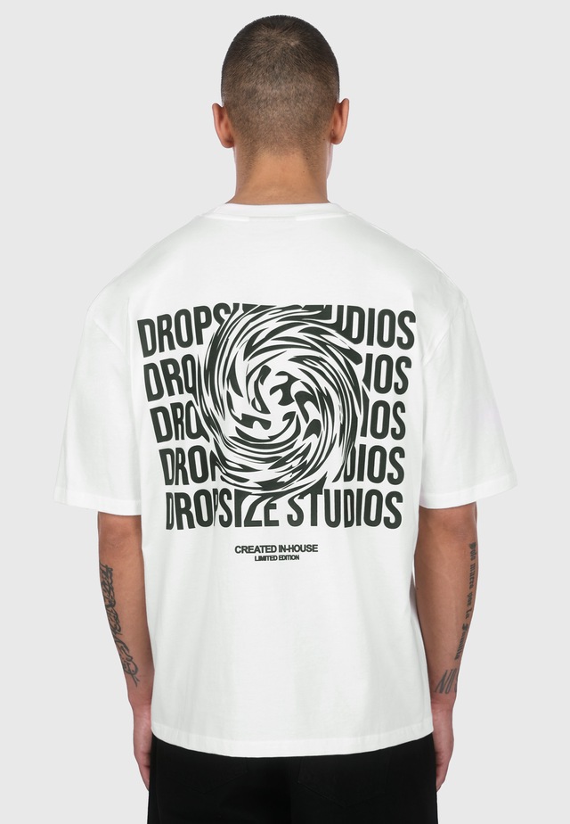 Dropsize T-Shirt »Dropsize HEAVY OVERSIZE DROPSIZE STUDIOS SWIRL T-SHIRT« 1 Stk.
