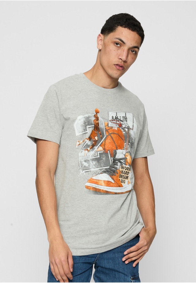 MisterTee Kurzarmshirt »MisterTee Herren Vintage Ballin Tee« 1 Stk.