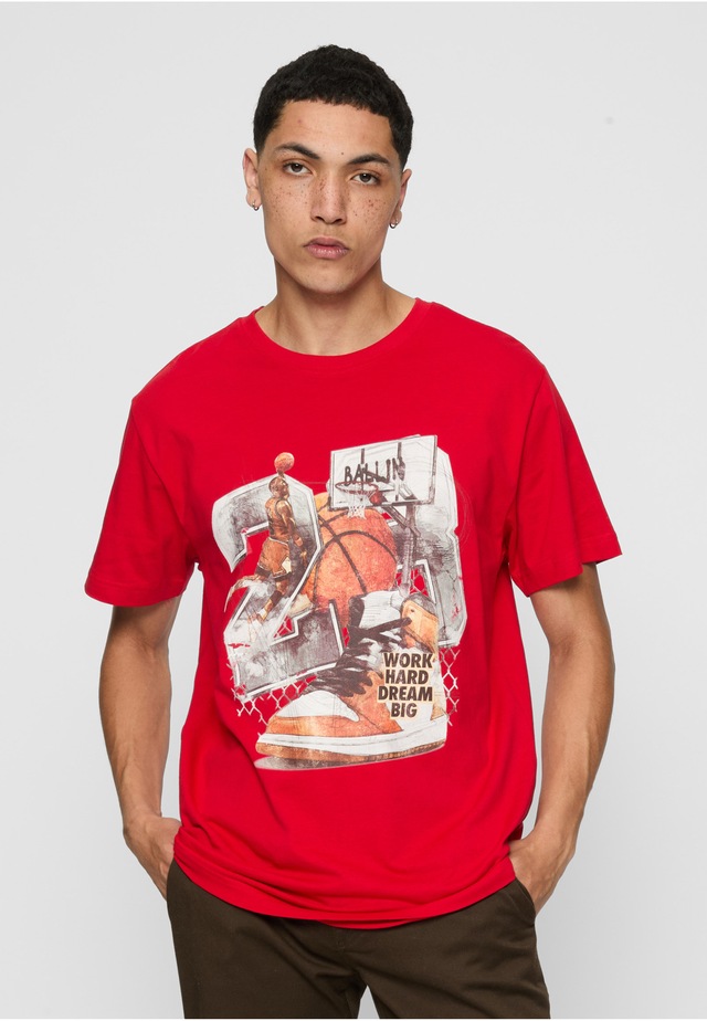 MisterTee Kurzarmshirt »MisterTee Herren Vintage Ballin Tee« 1 Stk.