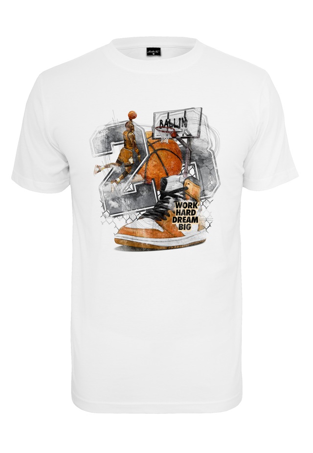 MisterTee Kurzarmshirt »MisterTee Herren Vintage Ballin Tee« 1 Stk.