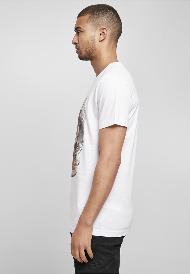 MisterTee Kurzarmshirt »MisterTee Herren Vintage Ballin Tee« 1 Stk.