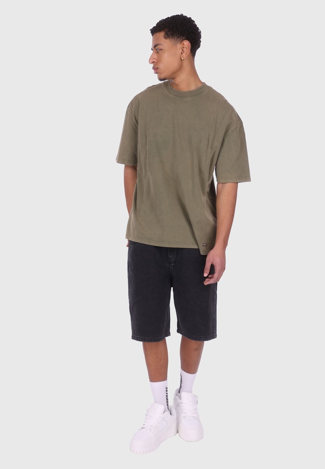 Dropsize T-Shirt »Dropsize HEAVY OVERSIZE METAL PATCH T-SHIRT« 1 Stk.