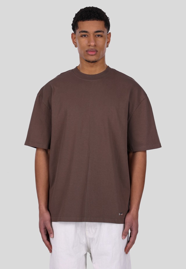 Dropsize T-Shirt »Dropsize HEAVY OVERSIZE METAL PATCH T-SHIRT« 1 Stk.
