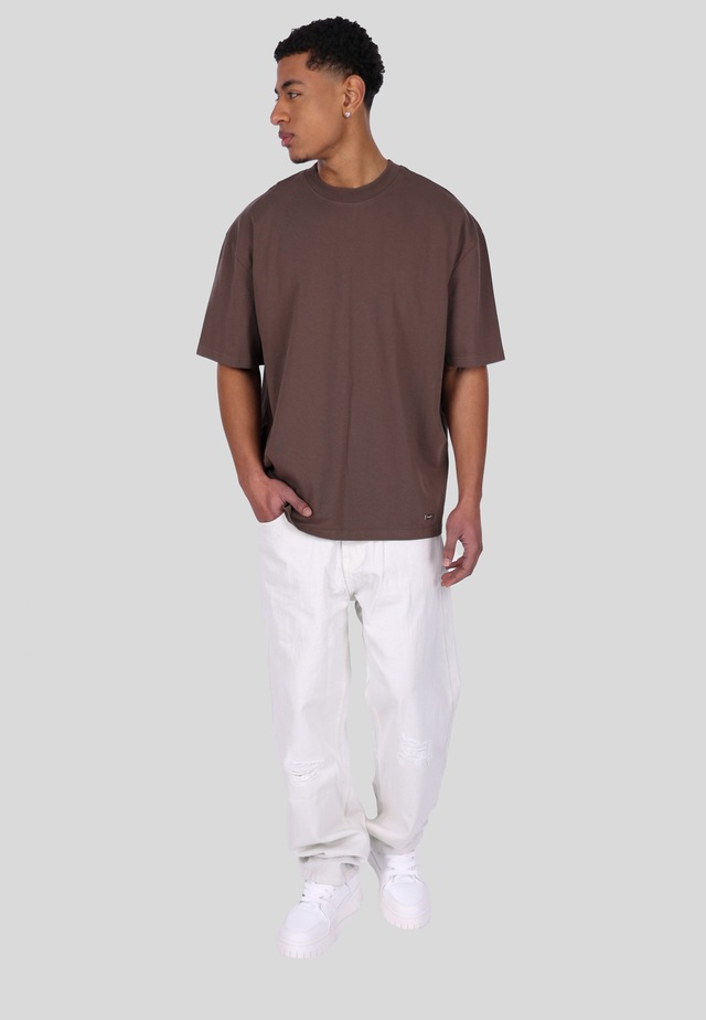 Dropsize T-Shirt »Dropsize HEAVY OVERSIZE METAL PATCH T-SHIRT« 1 Stk.