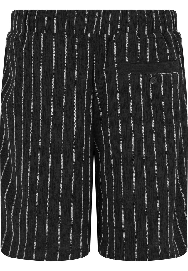 URBAN CLASSICS Shorts »Urban Classics Striped Crinkle Resort Shorts«