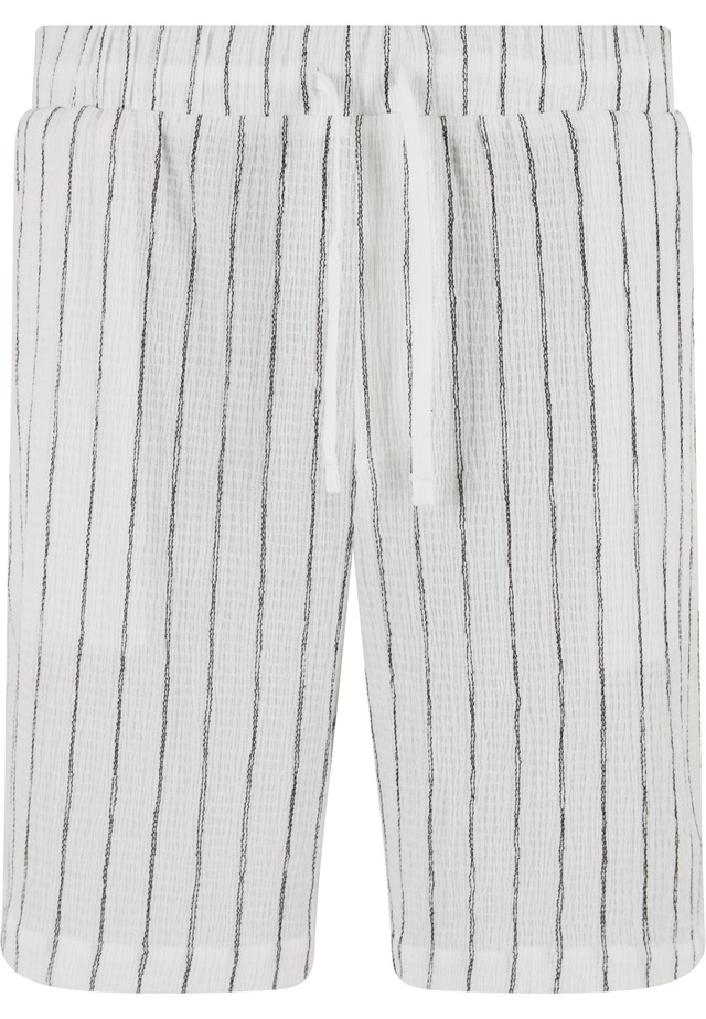 URBAN CLASSICS Shorts »Urban Classics Striped Crinkle Resort Shorts«
