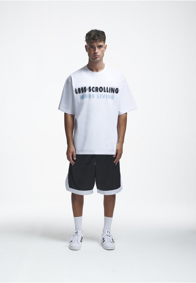 2Y Studios T-Shirt »2Y Studios Herren 2Y Less Scrolling Oversize Tee« 1 Stk.