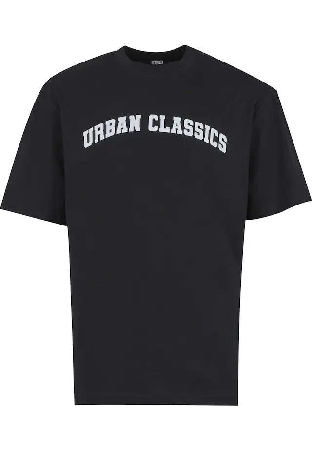 URBAN CLASSICS T-Shirt »Urban Classics UC College Logo Tall Tee« 1 Stk.