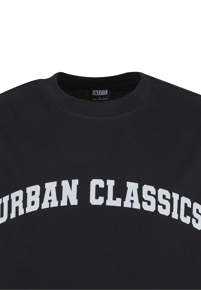 URBAN CLASSICS T-Shirt »Urban Classics UC College Logo Tall Tee« 1 Stk.