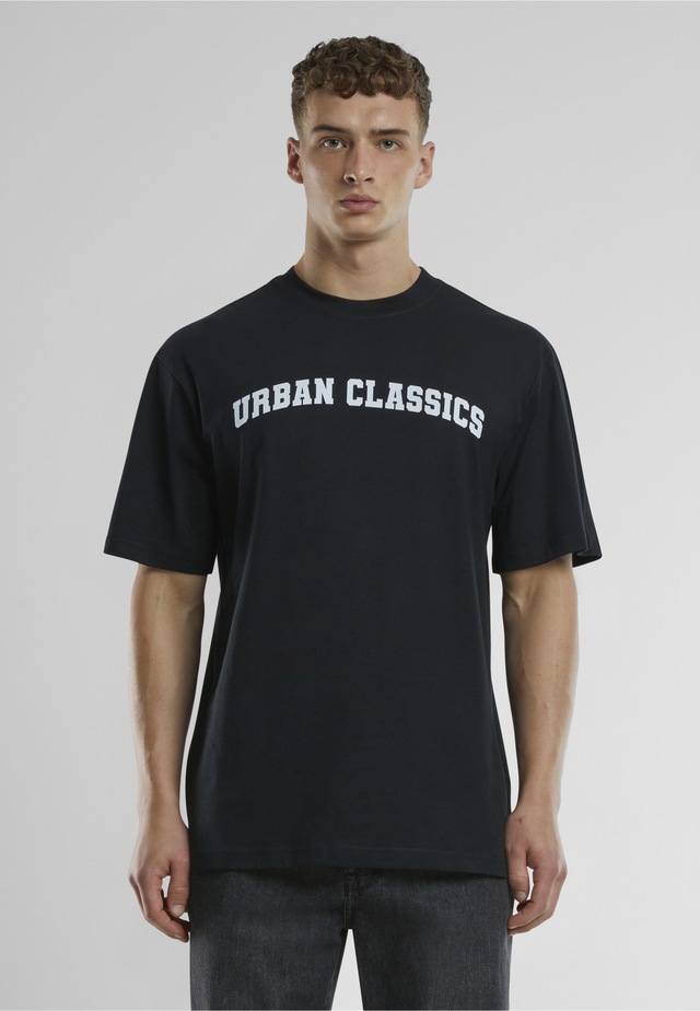 URBAN CLASSICS T-Shirt »Urban Classics UC College Logo Tall Tee« 1 Stk.