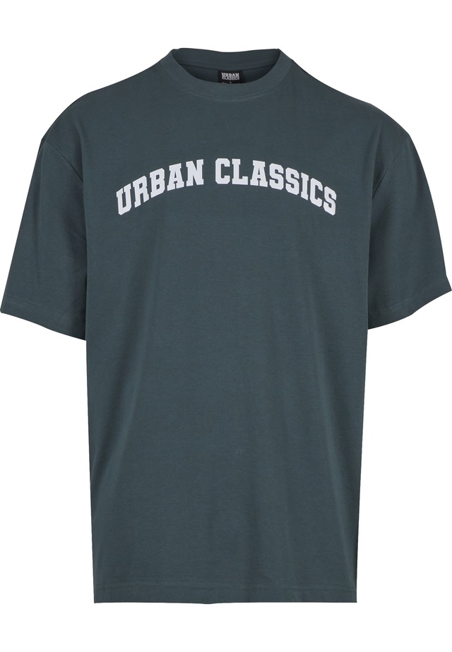 URBAN CLASSICS T-Shirt »Urban Classics UC College Logo Tall Tee« 1 Stk.