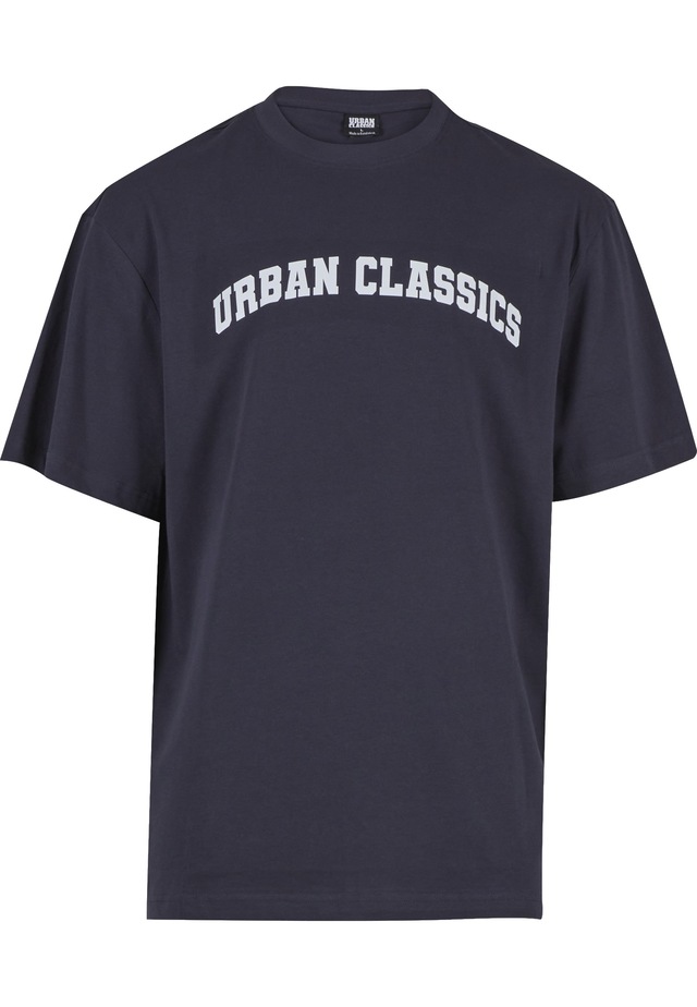 URBAN CLASSICS T-Shirt »Urban Classics UC College Logo Tall Tee« 1 Stk.