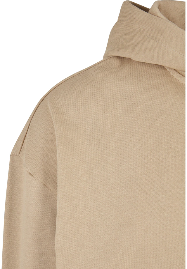 URBAN CLASSICS Rundhalspullover »Urban Classics Herren Snap Hoody« 1 Stk.
