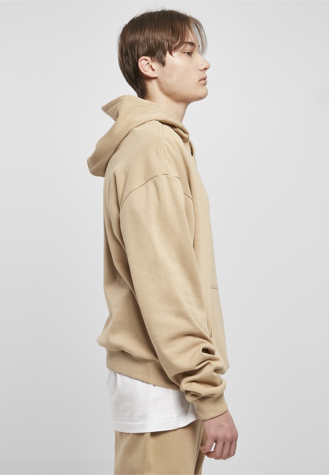 URBAN CLASSICS Rundhalspullover »Urban Classics Herren Snap Hoody« 1 Stk.