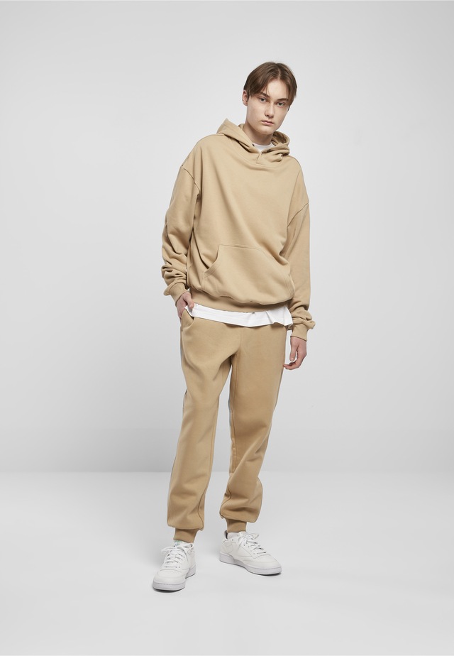 URBAN CLASSICS Rundhalspullover »Urban Classics Herren Snap Hoody« 1 Stk.