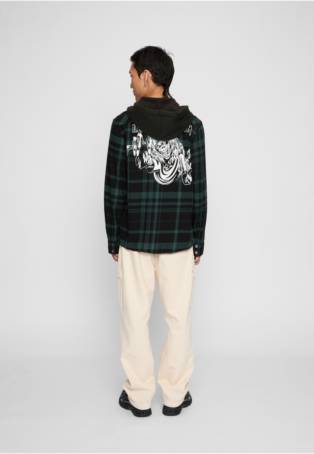 Brandit Langmantel »Brandit Iron Maiden Checkshirt Sweathood«