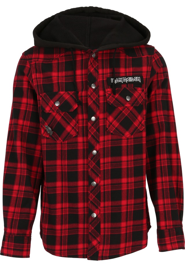 Brandit Langmantel »Brandit Iron Maiden Checkshirt Sweathood«