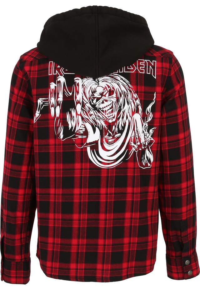 Brandit Langmantel »Brandit Iron Maiden Checkshirt Sweathood«