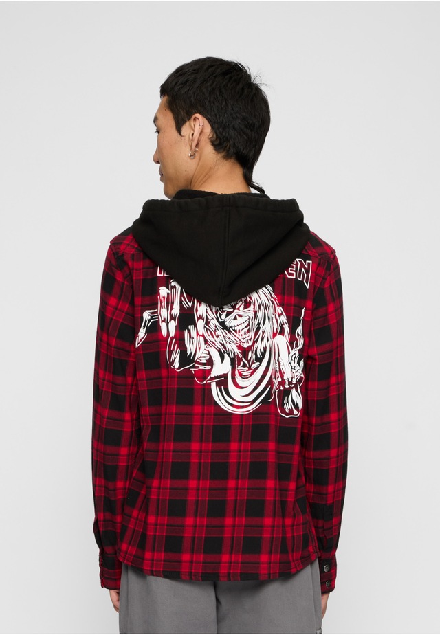 Brandit Langmantel »Brandit Iron Maiden Checkshirt Sweathood«