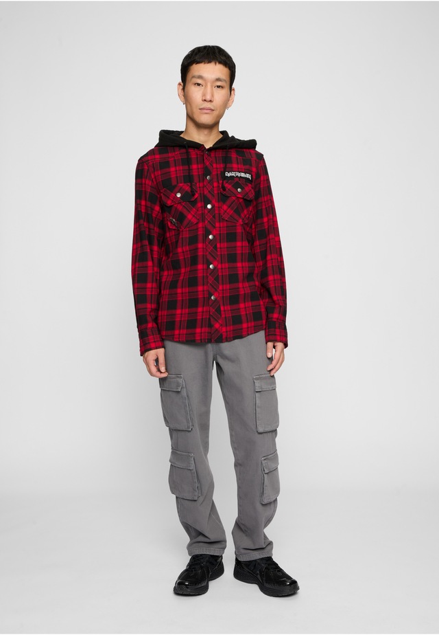 Brandit Langmantel »Brandit Iron Maiden Checkshirt Sweathood«