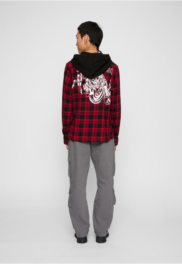 Brandit Langmantel »Brandit Iron Maiden Checkshirt Sweathood«