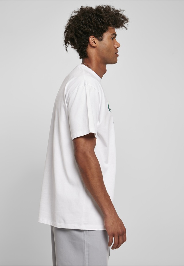 URBAN CLASSICS T-Shirt »Urban Classics Herren Organic Globe Logo Tee« 1 Stk.
