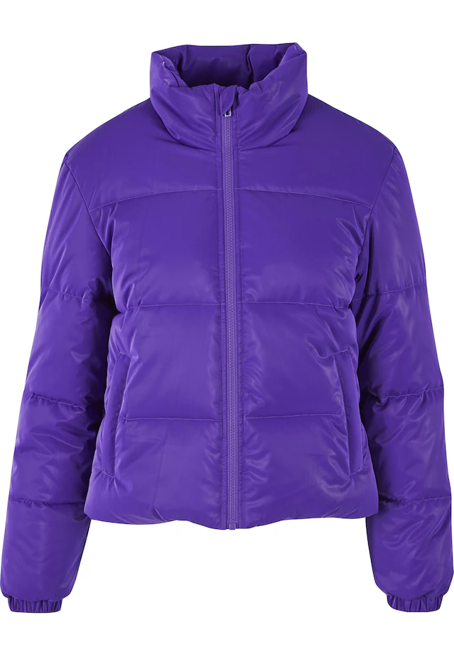 URBAN CLASSICS Winterjacke »Urban Classics Damen Ladies Shark Skin Puffer Jacket« 1 Stk. tlg. ohne Kapuze