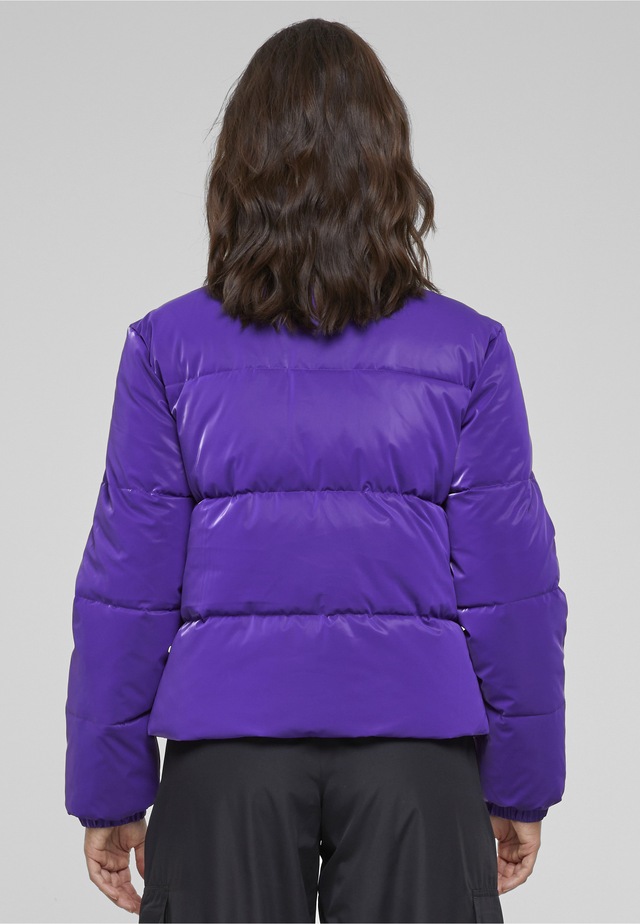 URBAN CLASSICS Winterjacke »Urban Classics Damen Ladies Shark Skin Puffer Jacket« 1 Stk. tlg. ohne Kapuze