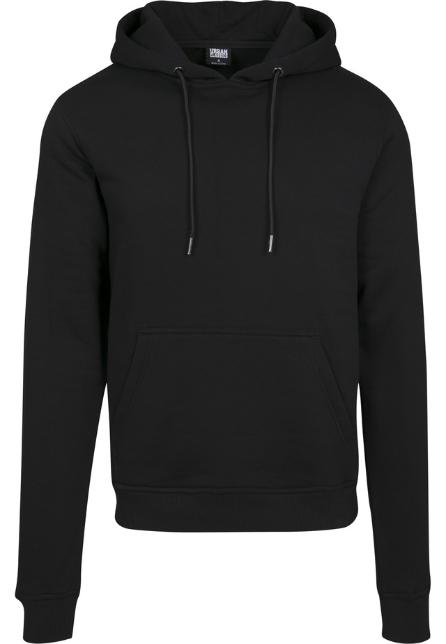 URBAN CLASSICS Rundhalspullover »Urban Classics Herren Basic Terry Hoody« 1 Stk.