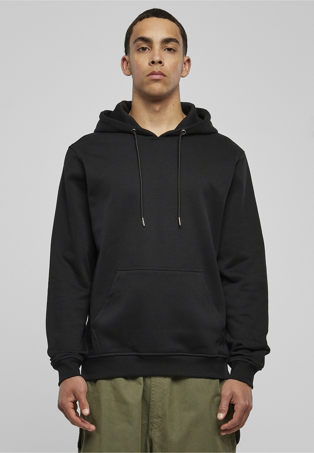 URBAN CLASSICS Rundhalspullover »Urban Classics Herren Basic Terry Hoody« 1 Stk.