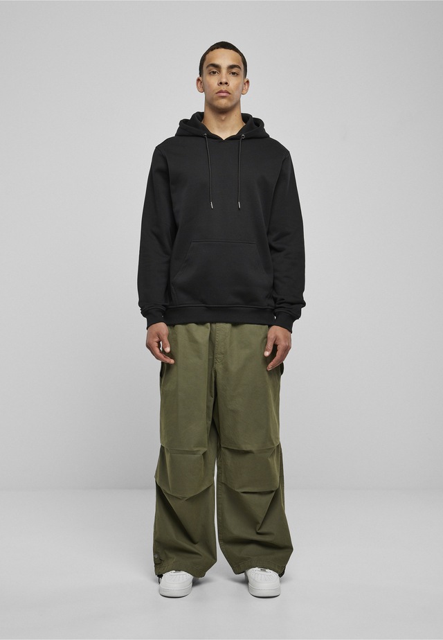 URBAN CLASSICS Rundhalspullover »Urban Classics Herren Basic Terry Hoody« 1 Stk.