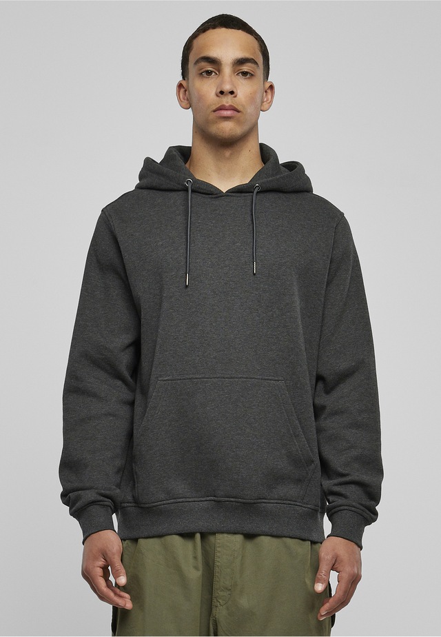 URBAN CLASSICS Rundhalspullover »Urban Classics Herren Basic Terry Hoody« 1 Stk.